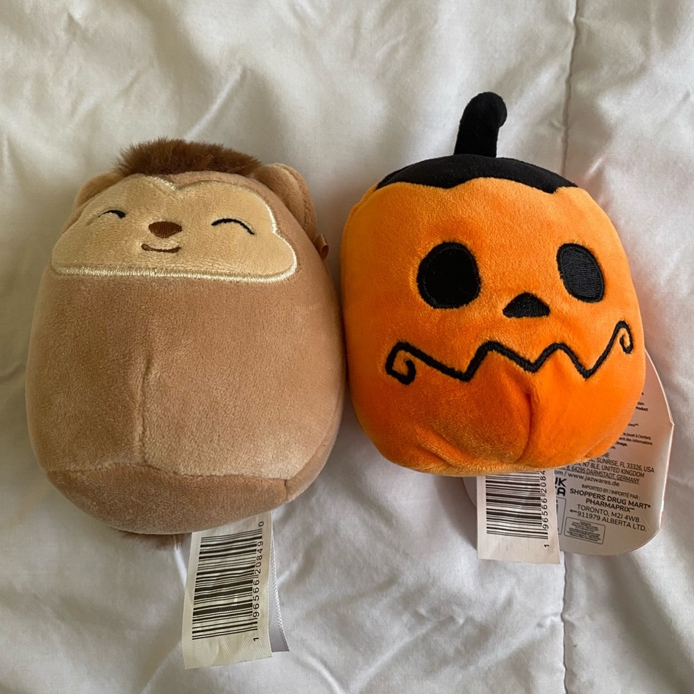 2 Mini Original Halloween Squishmallows 🎃🐺
